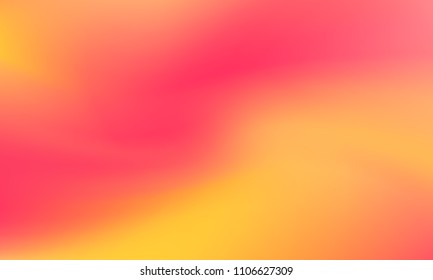 Vibrant pink-yellow gradient background. Style 80s - 90s. Colorful texture in pastel,  neon color. For your creative design cover, screensavers, banners, book, printing, gift card, fashion, phone.