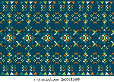 Vibrant pixel pattern design digital art modern creative space abstract close-up view aesthetic inspiration