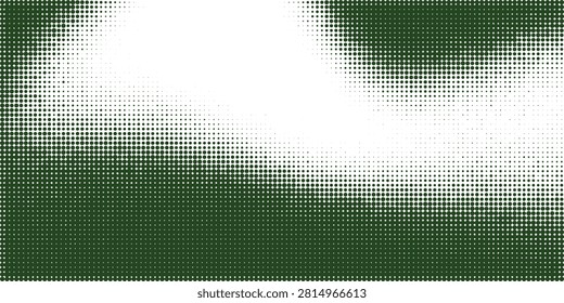 Vibrant pixelated abstract design featuring green and white blocks in a seamless pattern style.