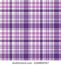 Vibrant Plaid Seamless Pattern - Colorful and bright repeating pattern design