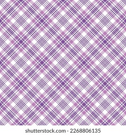 Vibrant Plaid Seamless Pattern - Colorful and bright repeating pattern design
