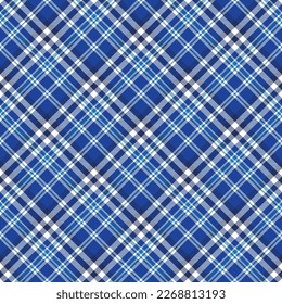 Vibrant Plaid Seamless Pattern - Colorful and bright repeating pattern design