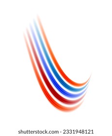 A vibrant and playful design featuring rainbow-color lines arranged in a dynamic composition, perfect for adding a pop of color to any project