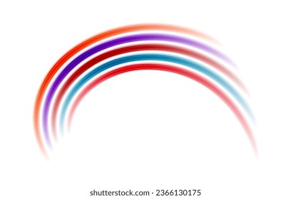 A vibrant and playful design featuring rainbow-color lines arranged in a dynamic composition, perfect for adding a pop of color to any project