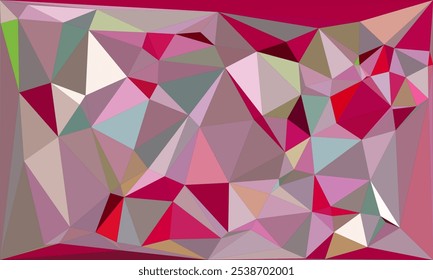 Vibrant Polygon Background Collection: Abstract Geometric Low Poly Art in Multicolor Palettes – Modern, Colorful, and Seamless Designs for Digital Art, Creative Projects, and Backgrounds