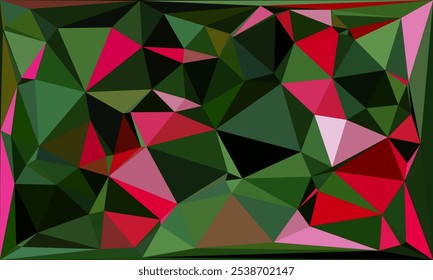 Vibrant Polygon Background Collection: Abstract Geometric Low Poly Art in Multicolor Palettes – Modern, Colorful, and Seamless Designs for Digital Art, Creative Projects, and Backgrounds