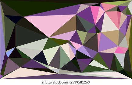 Vibrant Polygon Background Collection: Abstract Geometric Low Poly Art in Multicolor Palettes – Modern, Colorful, and Seamless Designs for Digital Art, Creative Projects, and Backgrounds