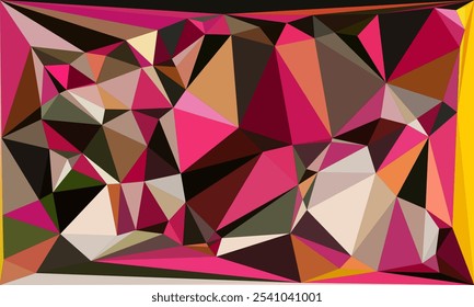 Vibrant Polygon Background Collection: Abstract Geometric Low Poly Art in Multicolor Palettes – Modern, Colorful, and Seamless Designs for Digital Art, Creative Projects, and Backgrounds