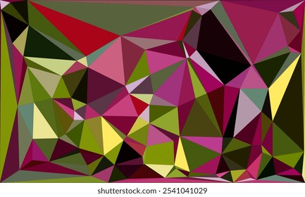 Vibrant Polygon Background Collection: Abstract Geometric Low Poly Art in Multicolor Palettes – Modern, Colorful, and Seamless Designs for Digital Art, Creative Projects, and Backgrounds