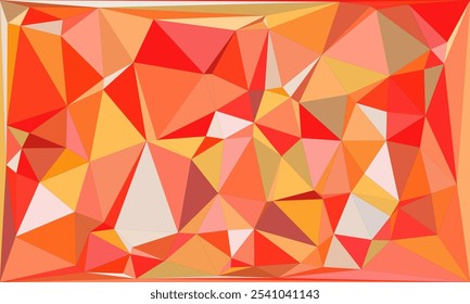 Colección vibrante del fondo del polígono: arte Abstractas geométrico bajo del poli en paletas multicolores – Diseños modernos, coloridos y sin fisuras para el arte digital, los proyectos creativos, y los fondos