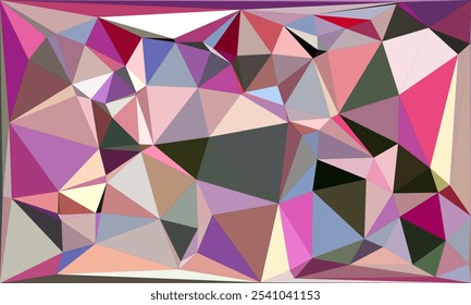 Vibrant Polygon Background Collection: Abstract Geometric Low Poly Art in Multicolor Palettes – Modern, Colorful, and Seamless Designs for Digital Art, Creative Projects, and Backgrounds