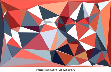 Vibrant Polygon Background Collection: Abstract Geometric Low Poly Art in Multicolor Palettes – Modern, Colorful, and Seamless Designs for Digital Art, Creative Projects, and Backgrounds