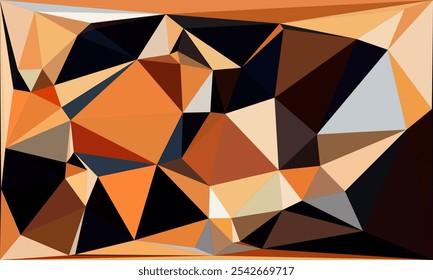 Colección vibrante del fondo del polígono: arte Abstractas geométrico bajo del poli en paletas multicolores – Diseños modernos, coloridos y sin fisuras para el arte digital, los proyectos creativos, y los fondos