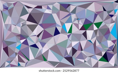 Vibrant Polygonal Background Featuring a Stunning Blend of Multi-Colored Geometric Shapes, Perfect for Modern Design Projects, Presentations, and Digital Artwork