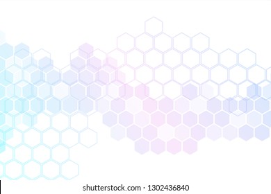 Vibrant polygonal background template.