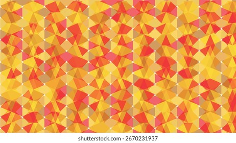 Vibrant polygonal mosaic bursting with dynamic color gradients and seamless geometric rhythm. A bold low-poly pattern design blending futuristic style with digital artistry – perfect for ultra-modern	