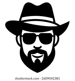a vibrant pop art vector of a stylized male 