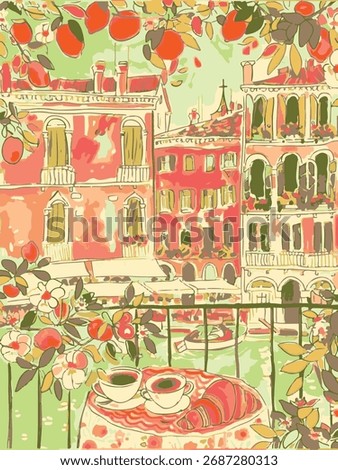 vibrant posters with Italian text Amore Mio, Ciao, Dolce Vita. Vector hand-drawn frames, checkered background, ideal for fashion graphics, t-shirt prints, posters, and cards.
