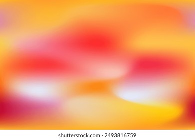 Vibrant psychedelic gradient color flow wave on black background