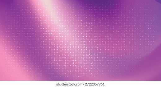 Fondo Abstractas Púrpura Vibrante Con Puntos Y Resplandor De Luz Suave Para Proyectos Creativos