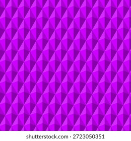 A vibrant purple abstract background featuring a dynamic 3D prism pattern.