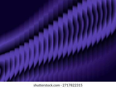 Fondo abstracto púrpura vibrante con líneas onduladas y efecto degradado sobre fondo transparente