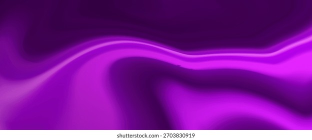 Vibrant purple abstract vector background with smooth flowing curves and glowing neon accents, creating a modern, energetic, and futuristic visual style.