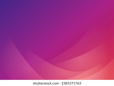 Vibrant purple abstract wave background