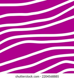 Flügellinienmuster. violetter Hintergrund mit minimalistischem, nahtlosem, weißem Streifen-Muster.