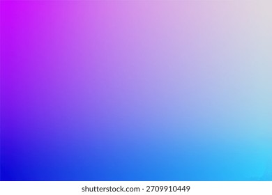 Vibrant Purple To Blue Gradient Abstract Background Vector EPS. Minimalist Design for Banner Template and Advertising.