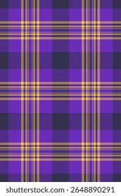 Patrón de cuadros púrpura y oro vibrante.  Perfecto para el diseño textil, la moda, los fondos de Sitio web o cualquier proyecto que necesite una estética atrevida y texturizada.