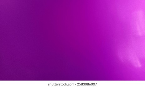 a vibrant purple gradient background with a smooth, glossy texture. The lighting creates a soft glow, giving it a modern and stylish appearance.