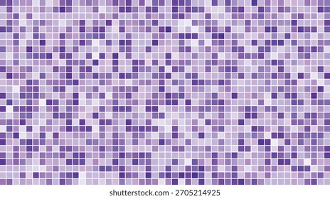 Vibrierendes Lila und Lavendel quadratische Kachel Mosaik Gitter Muster Hintergrund