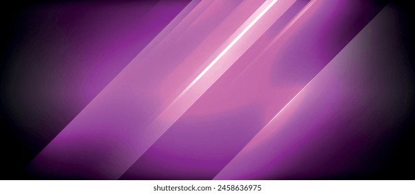 A vibrant purple light is illuminating a dark background, creating a striking contrast. The electric blue hues add a dynamic touch to the overall color scheme