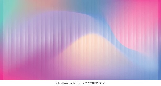 Fundo de gradiente roxo e rosa vibrante com linhas verticais brilhantes e formas suaves