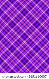 Vibrant purple and pink plaid pattern.  Perfect for fashion, textile, and web design projects.
