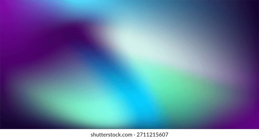 Fundo de gradiente roxo, azul e azul vibrante com transições suaves e abstratas para projetos de design modernos.