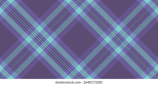 Vibrant purple and teal plaid pattern.  Perfect for textile design, fashion, website backgrounds, or any project needing a stylish, geometric texture.