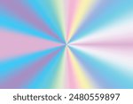 A vibrant rainbow background radiating from the center with a smooth gradient of pastel colors.