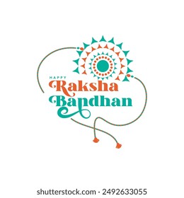 Vibrant Raksha Bandhan Celebration Artwork