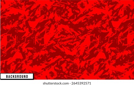 Fundo abstrato vermelho vibrante com um padrão caótico, texturizado, criando um efeito visual energético e intenso.