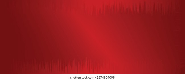 Vibrant Red Abstract Background with Gradient and Spiky Patterns