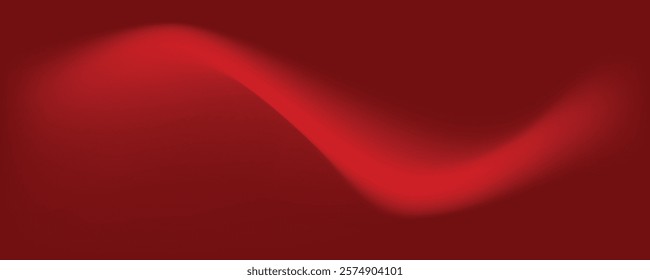 Vibrant Red Abstract Background with Gradient and Spiky Patterns