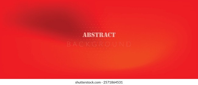 Vibrant Red Abstract Background with Halftone and Gradient Effects