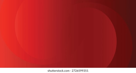 Fondo Abstractas Rojo Vibrante Con Círculos Superpuestos Para El Diseño Moderno Y La Marca