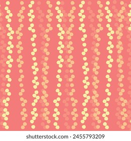 Vibrant red abstract background with vertical curtain of lights. Perfect for festive designs, backgrounds, and artistic projects