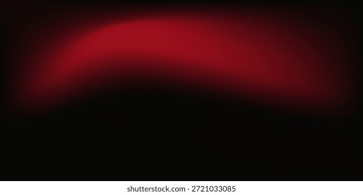 Vibrant red black grainy background glowing color gradient shape on dark noise texture dynamic