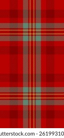 Vibrant red, orange, and grey plaid pattern.  Perfect for textile design, apparel, or holiday themed projects. This seamless texture offers a classic, timeless aesthetic with a modern twist.