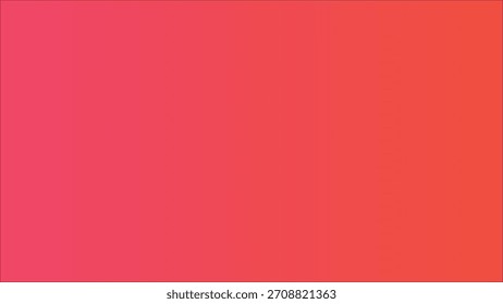 Fondo de degradado rosa naranja rojo vibrante. Mezcla de colores lisos para el arte digital de diseño moderno