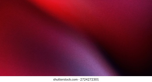 Gradiente rojo y púrpura vibrante con efecto de grano sutil y suaves rayas de luz sobre un fondo oscuro